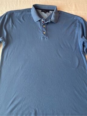 Tommy Hilfiger Golf Brand Men's Light Blue Short Sleeve Polo XL
